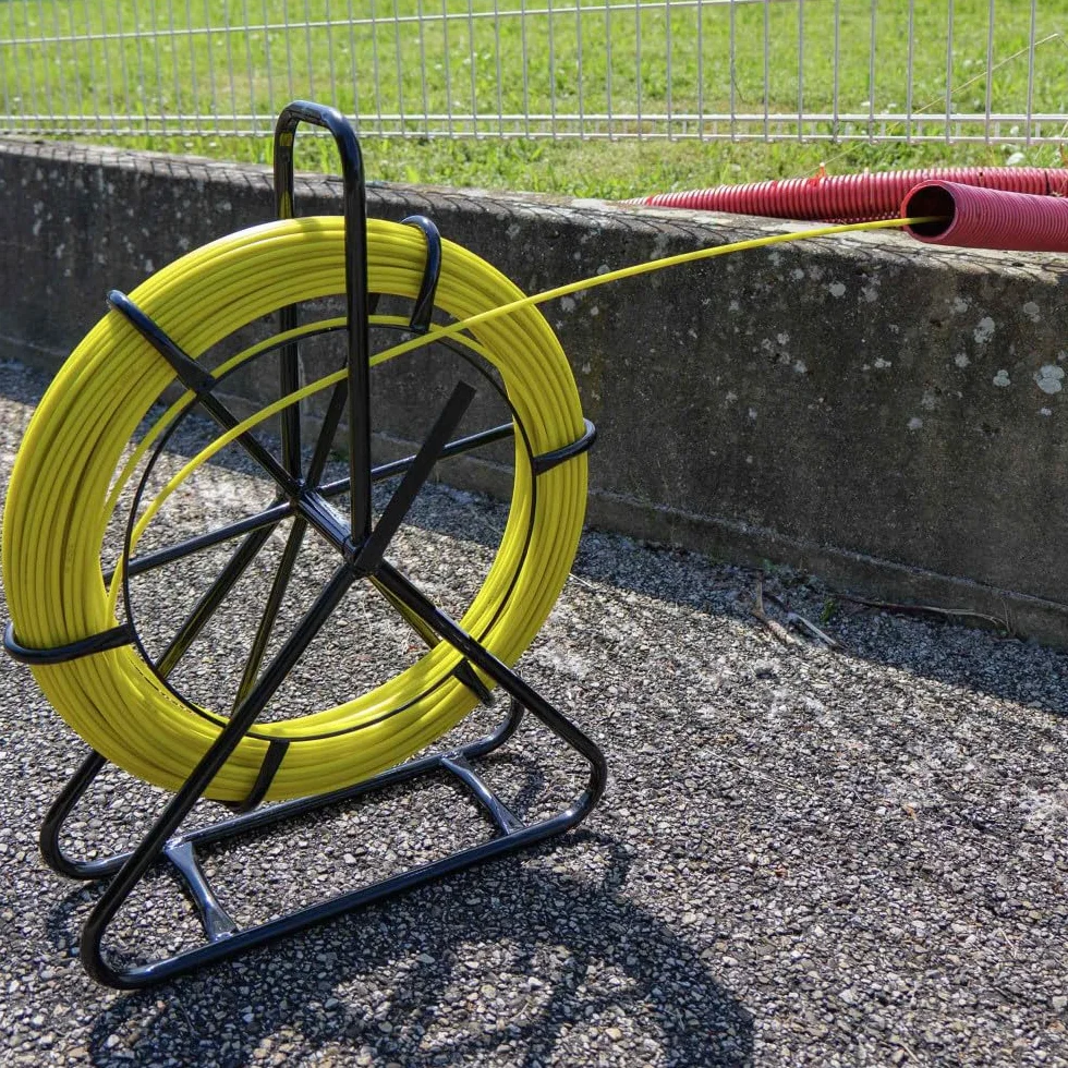 Aiguille tire fil fibre de verre dévidoir 100 m