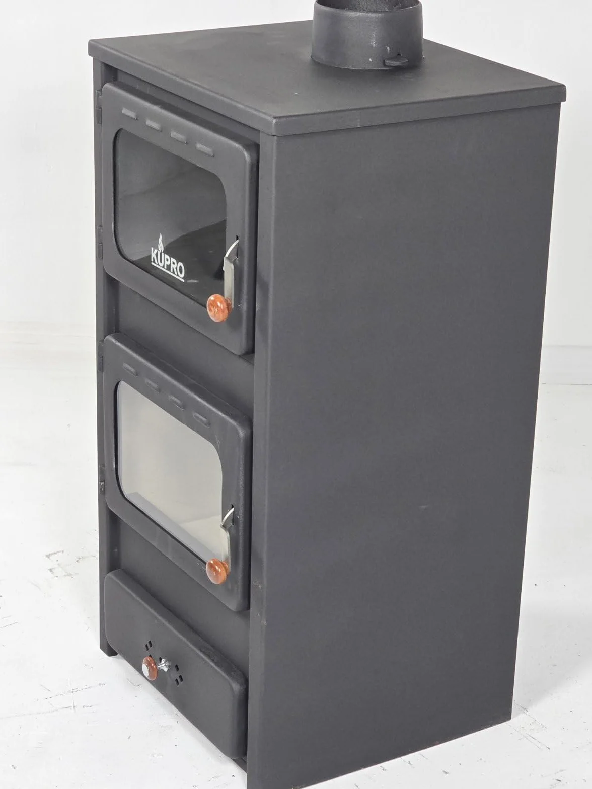 Poêle à bois Kupro Lux 11 kW avec four