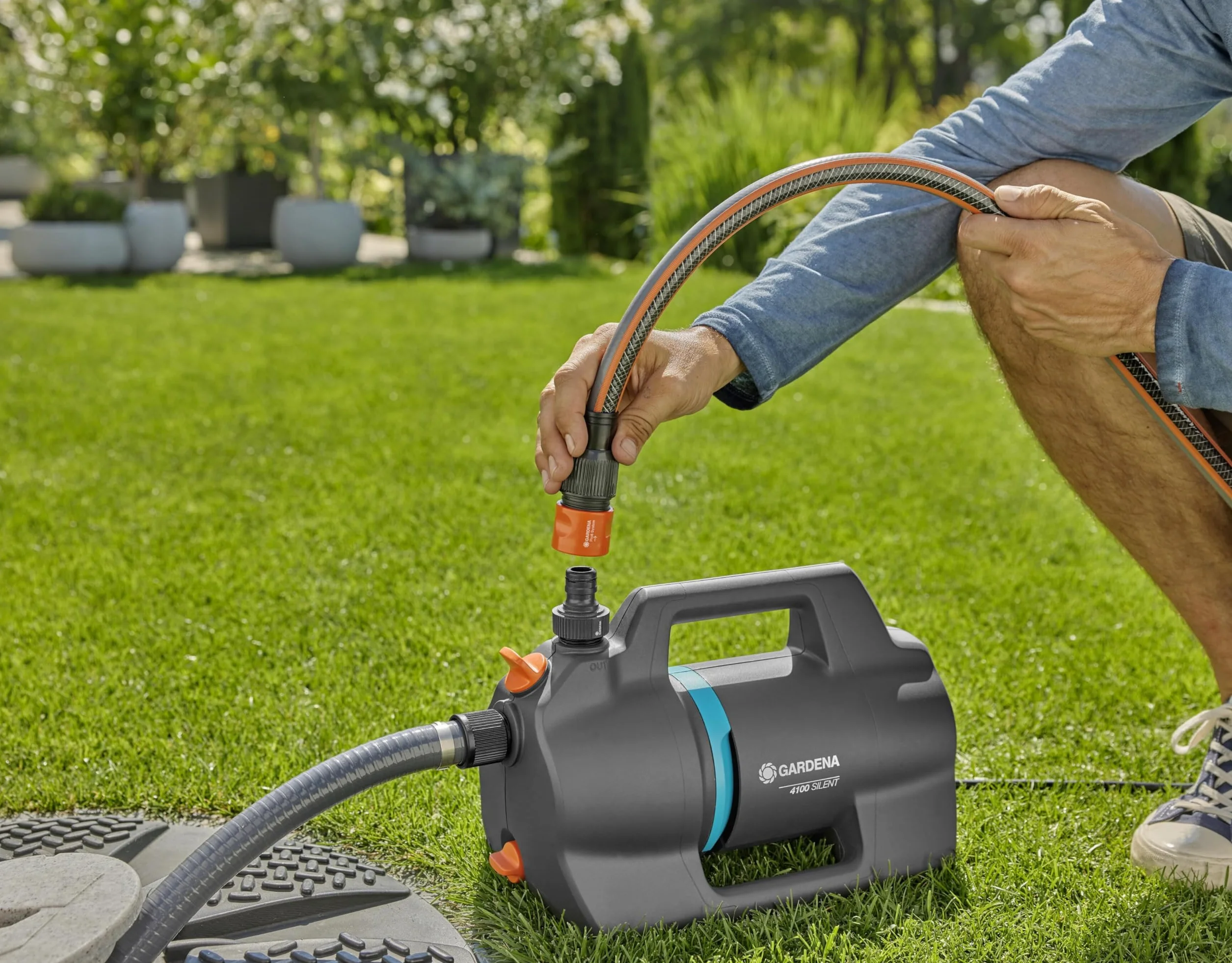 Pompe de jardin 4100 silencieuse