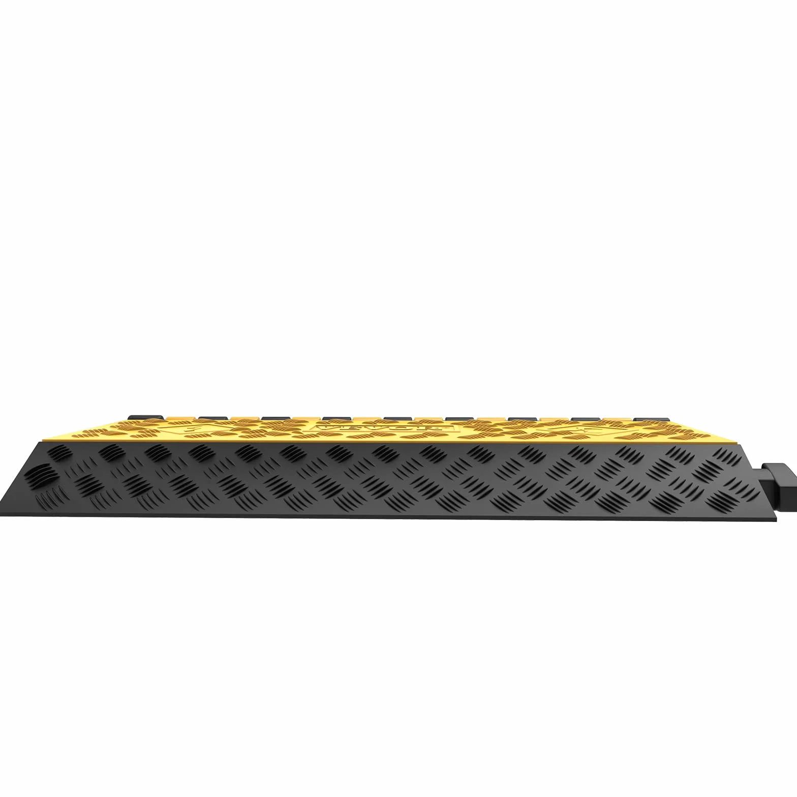 VEVOR Rampe de Protection de Câble 2993 kg 3 Canaux Passe Câble Sol