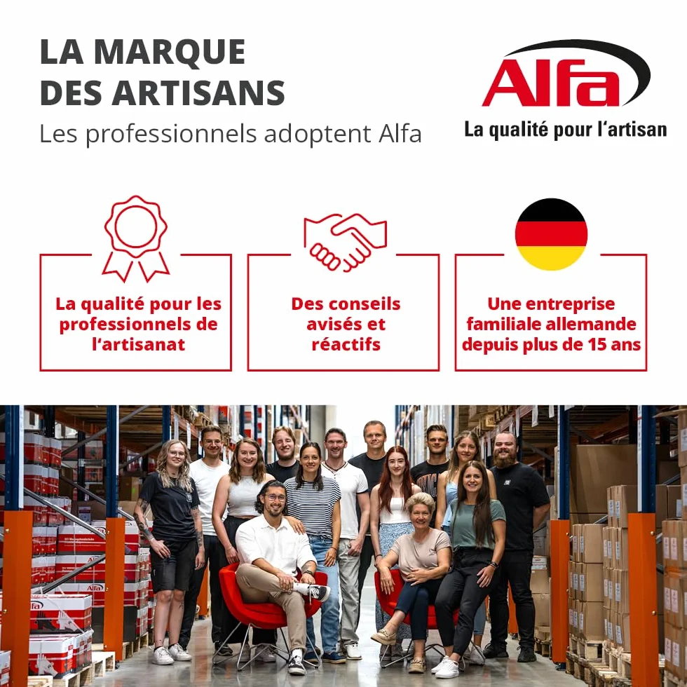 Alfa 153 Flex Ruban adhésif flexible haute performance 3 pièces 50 mm x 25 m pour pare-vapeur