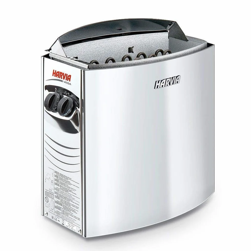 Harvia Vega Poêle Électrique Sauna 6,0 kW BC60 400 V 3N 240 V 1N 5-8 m³