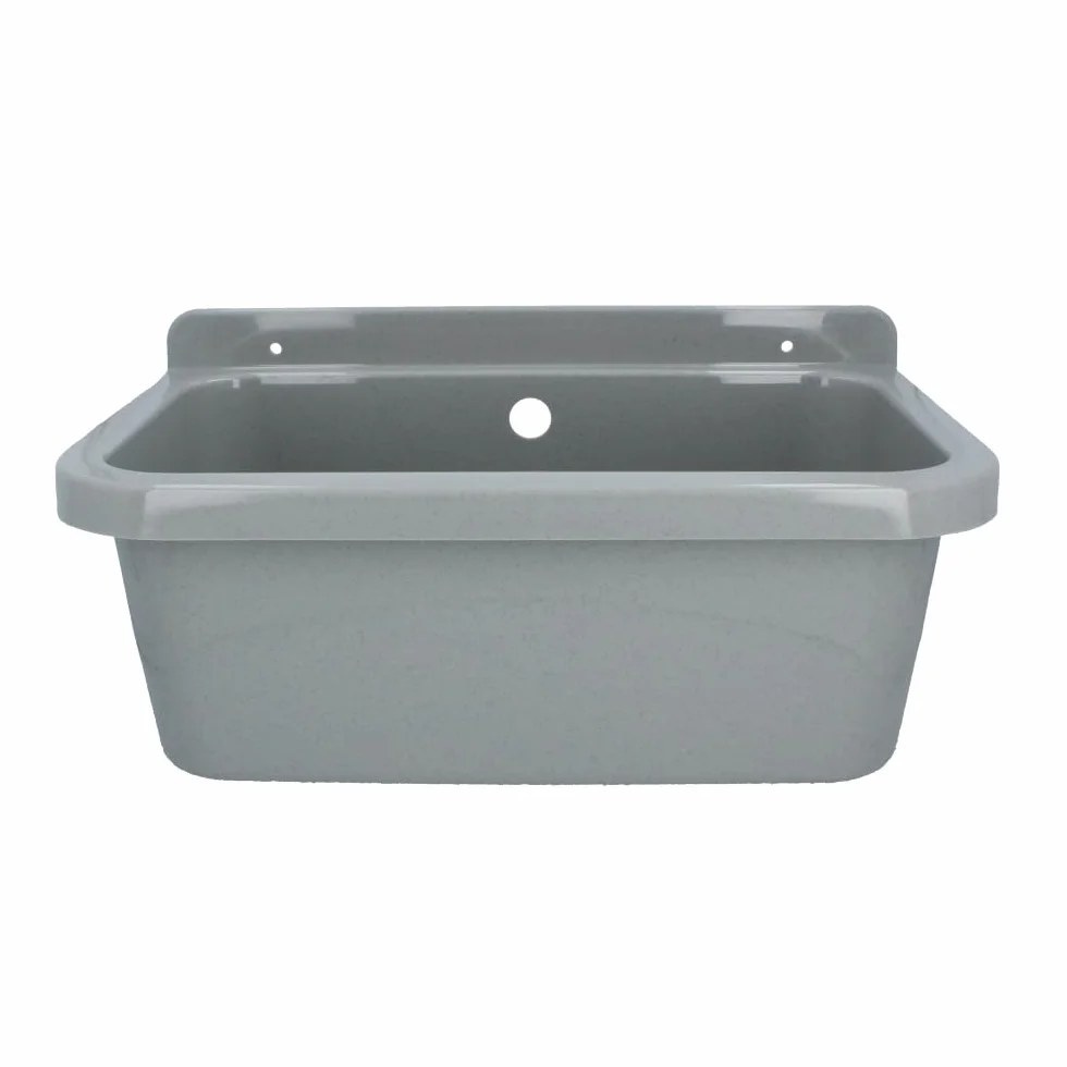 Évier Commercial Industriel Monochambre 55 x 34 x 21 cm Gris