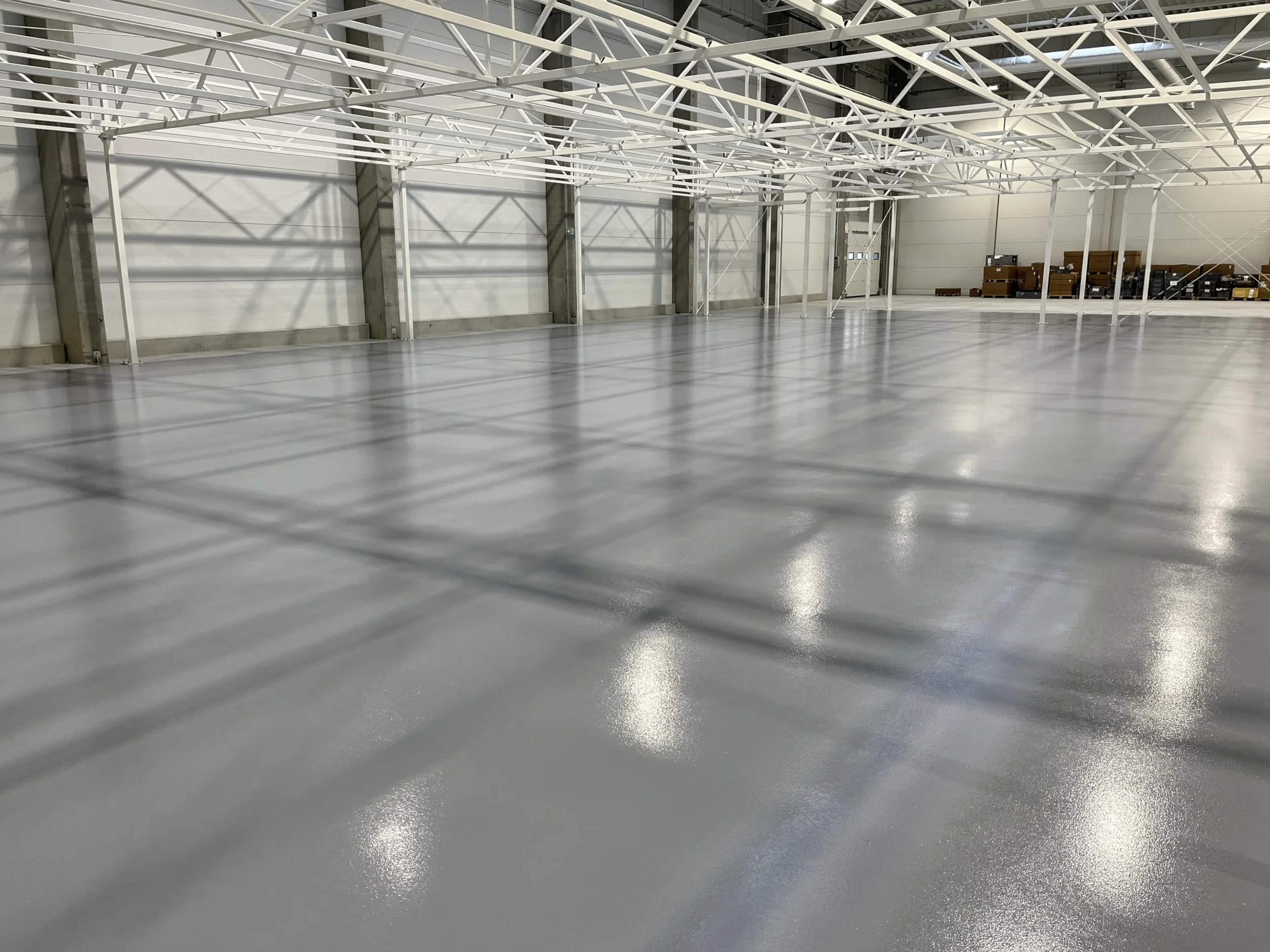 SwissTech Sol en Résine Époxy 3,8 KG 24 m² RAL 7030 Gris Pierre Sans solvant