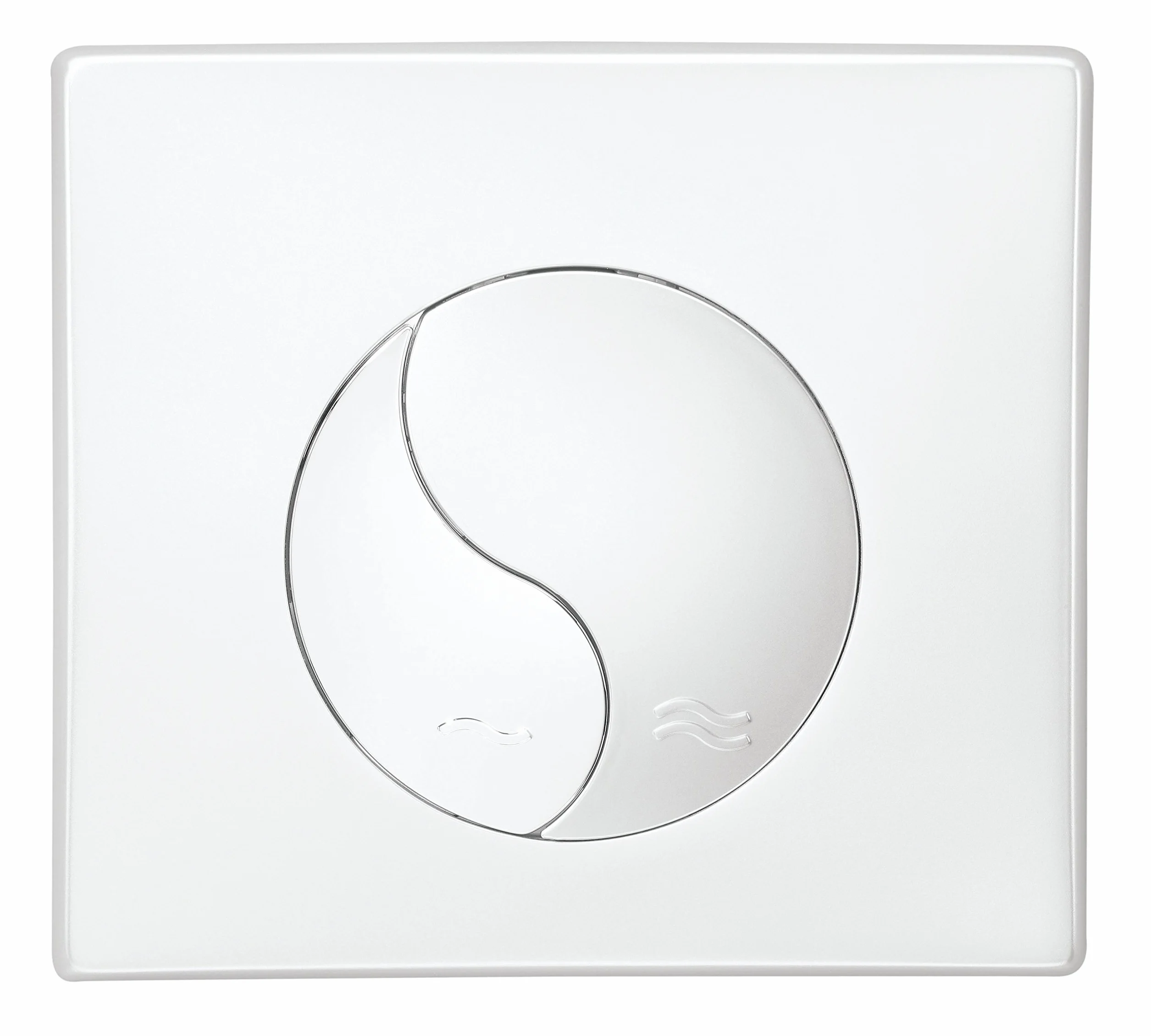 Cornat AP3200 Plaque de déclenchement VWC 352 WEK2 Blanc