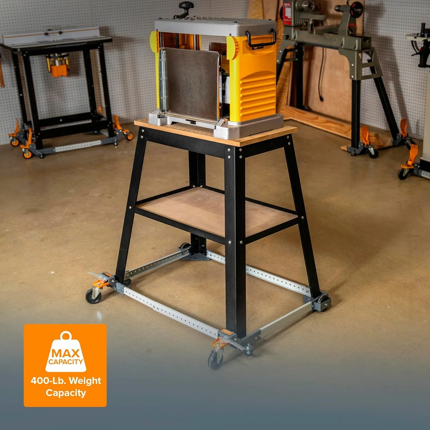 Bora Portamate PM-1000 Base Mobile Universelle réglable pour Outils Lourds