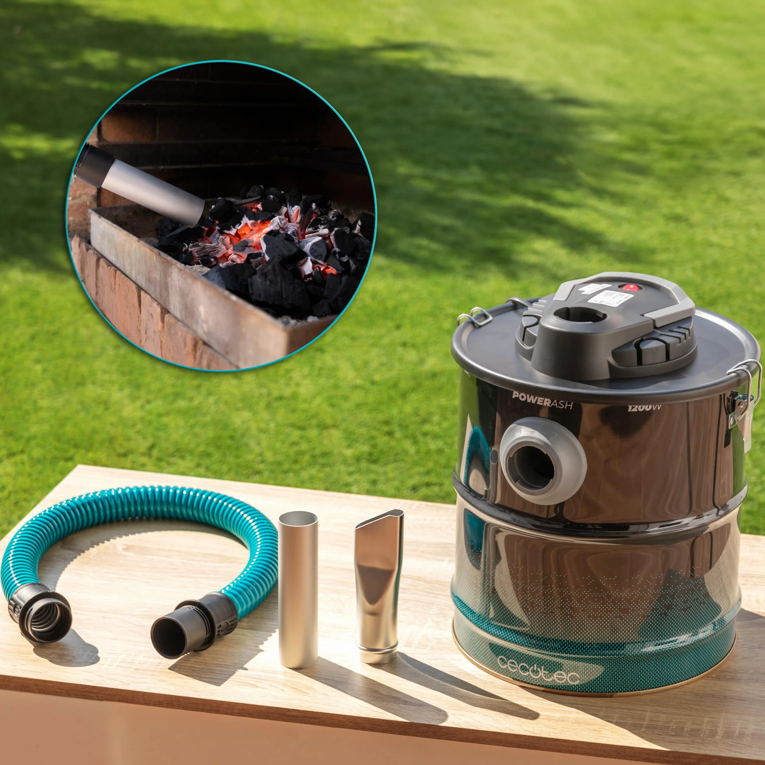 Cecotec Aspirateur de Cendres Conga Ash 4000 Home 20L 1200W 18kPa