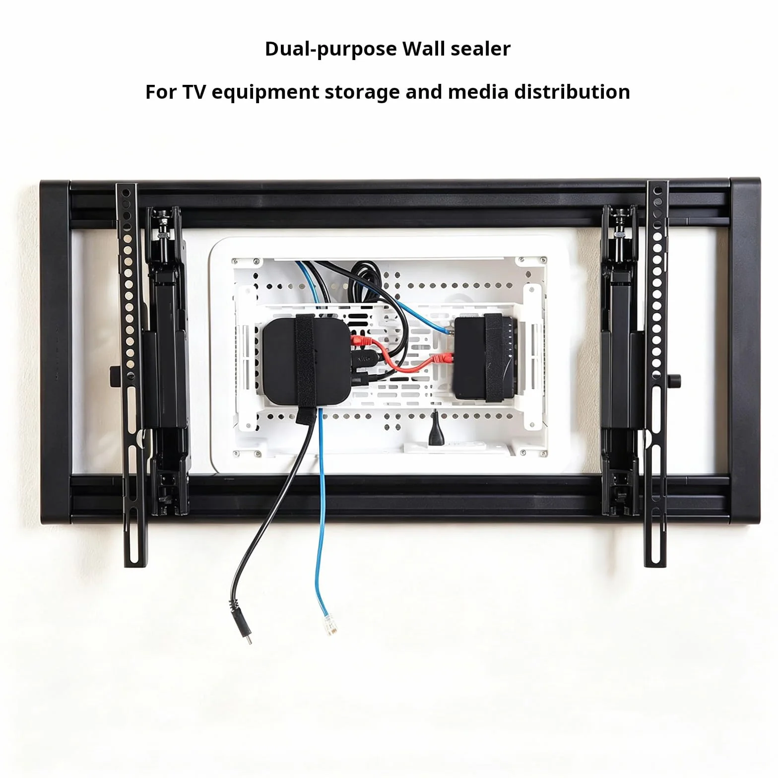 Encastré Outlet Networks Enclosure Home Cinéma 22,9 cm Boîte Média Murale Organisateurs