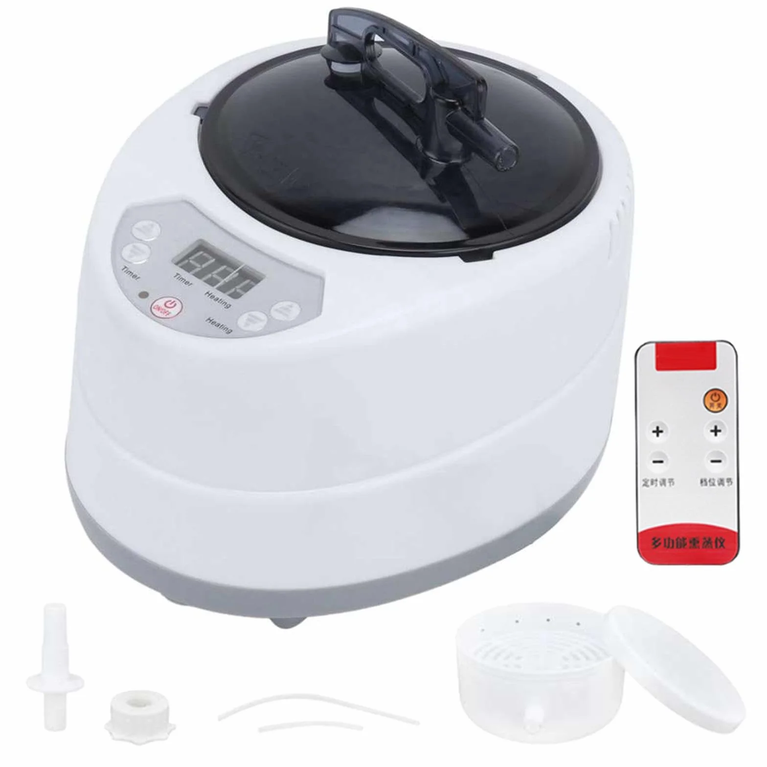 Baoblaze Générateur de vapeur de fumigation 3 L portatif léger pour sauna SPA maison