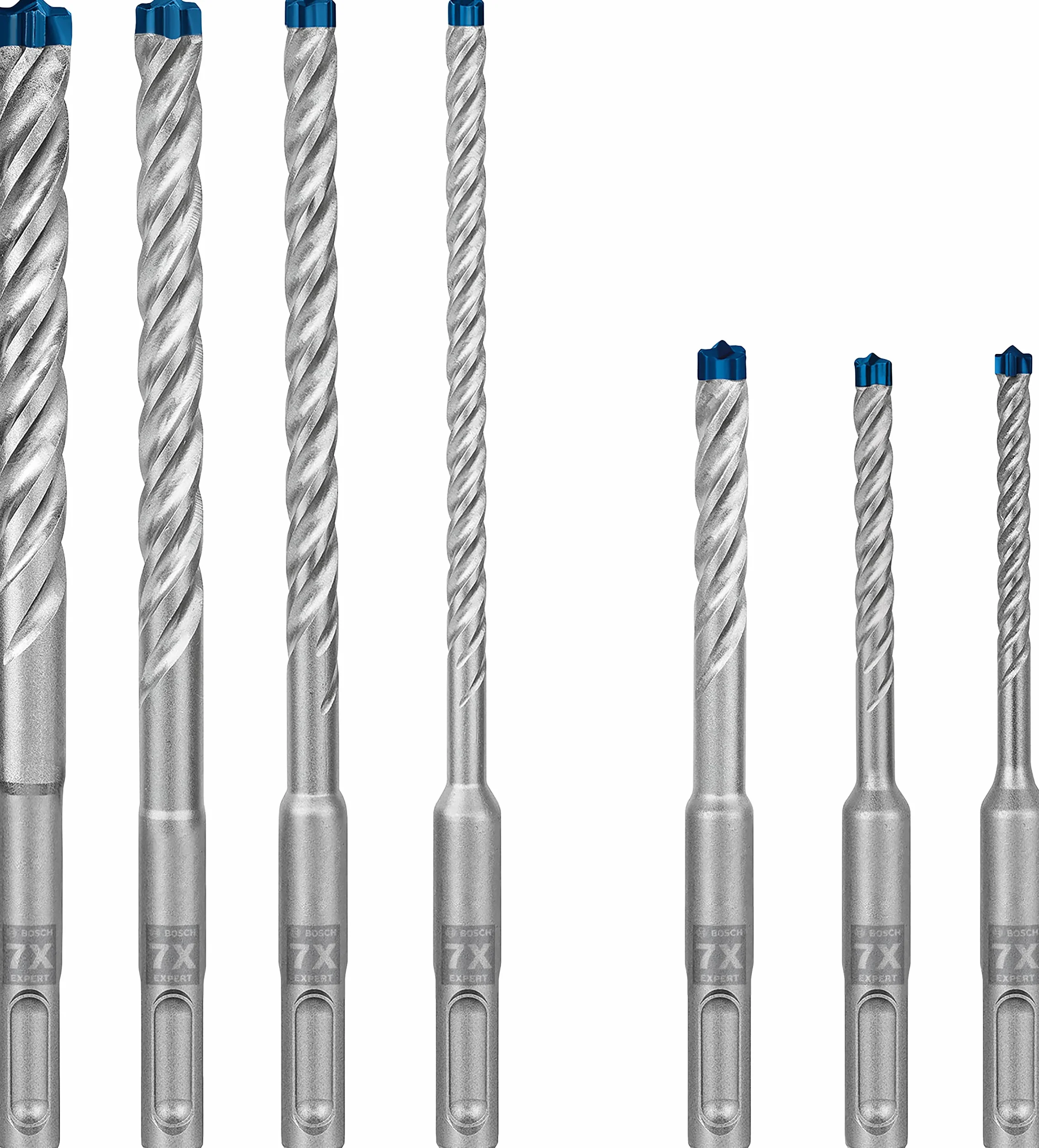 Coffret 7 forets SDS Plus BOSCH EXPERT 6-12 mm