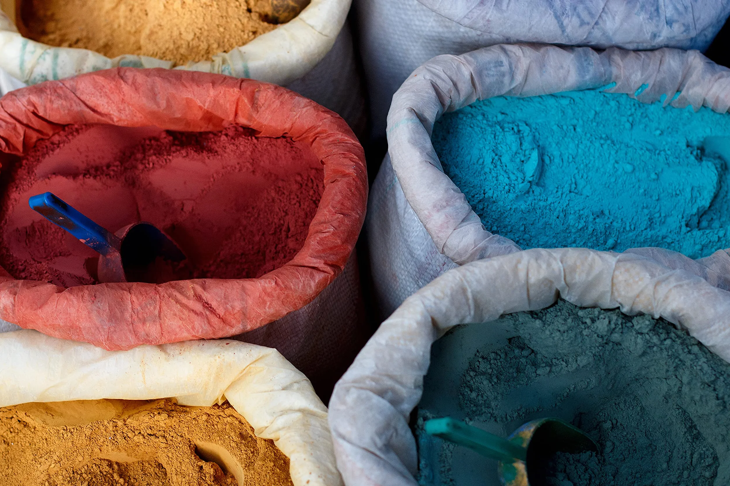 Pigment oxyde de fer W120 Rouge Brique 25Kg pour béton ciment enduit