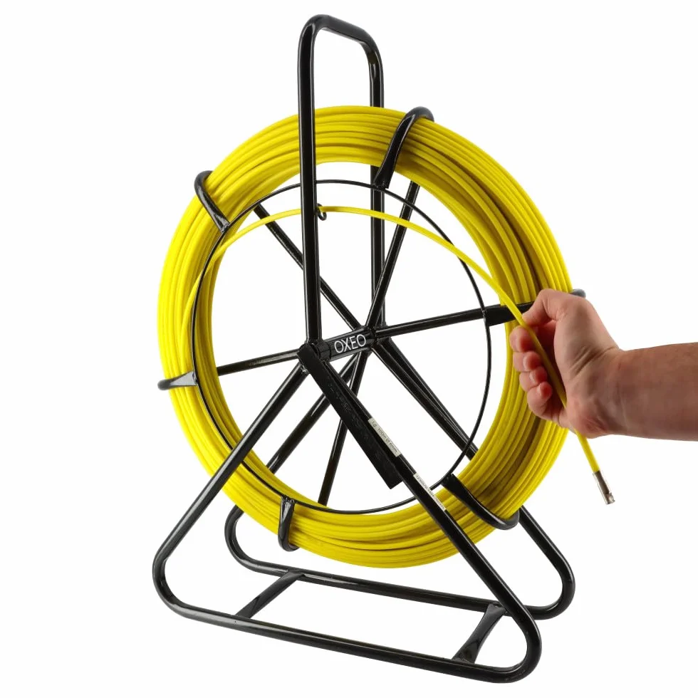 Aiguille tire fil fibre de verre dévidoir 100 m