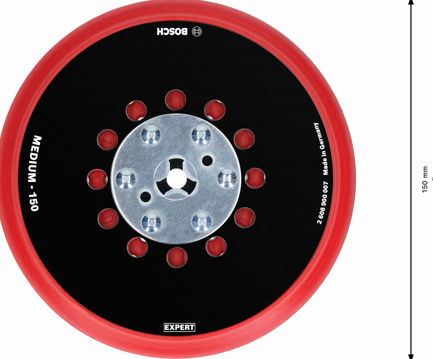 Bosch Plateau de ponçage Expert Multihole Universal Ø 150 mm Accessoire Ponceuse excentrique