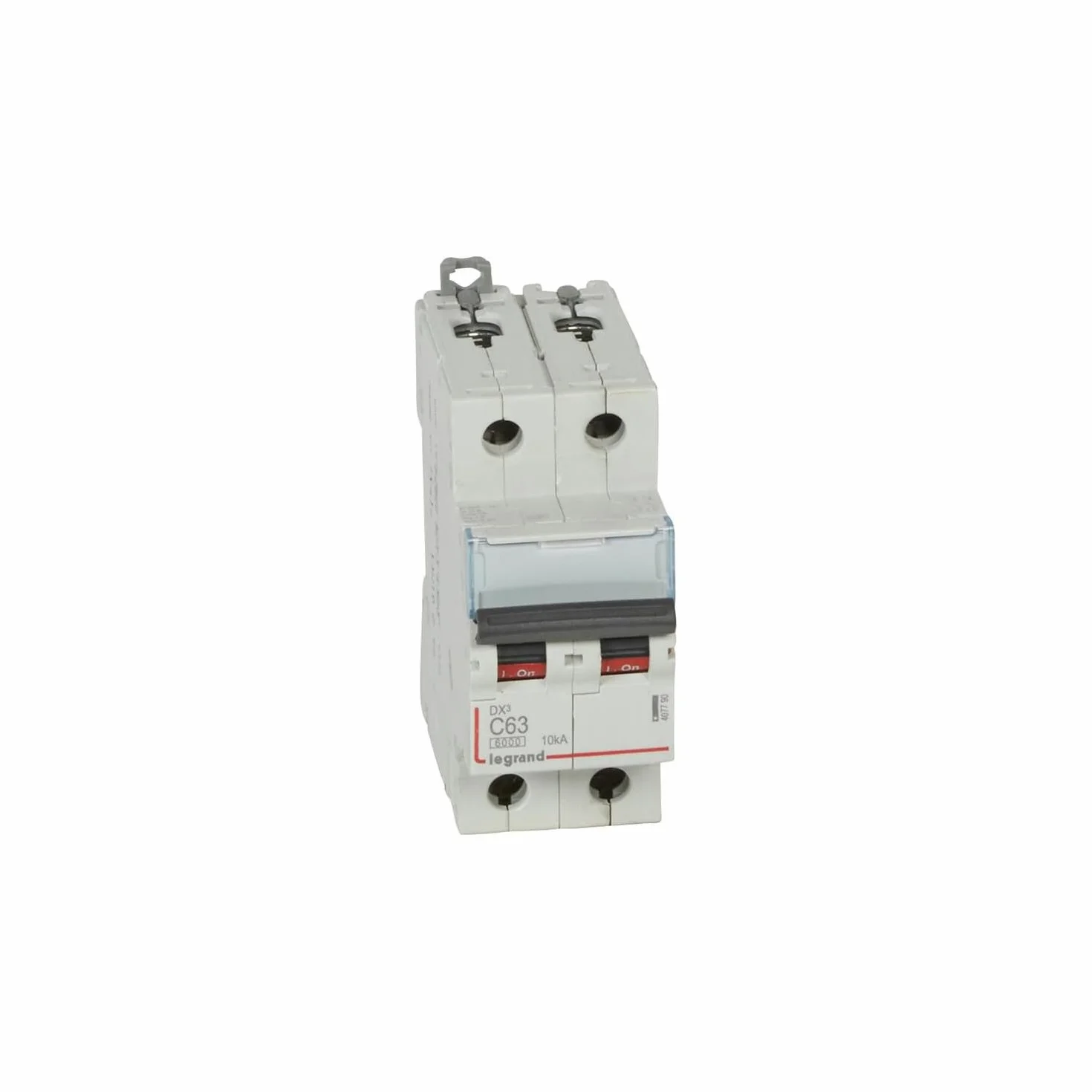Legrand Dx3 Disjoncteur Bipolaire 63A 2P Courbe C 6/10kA à Vis