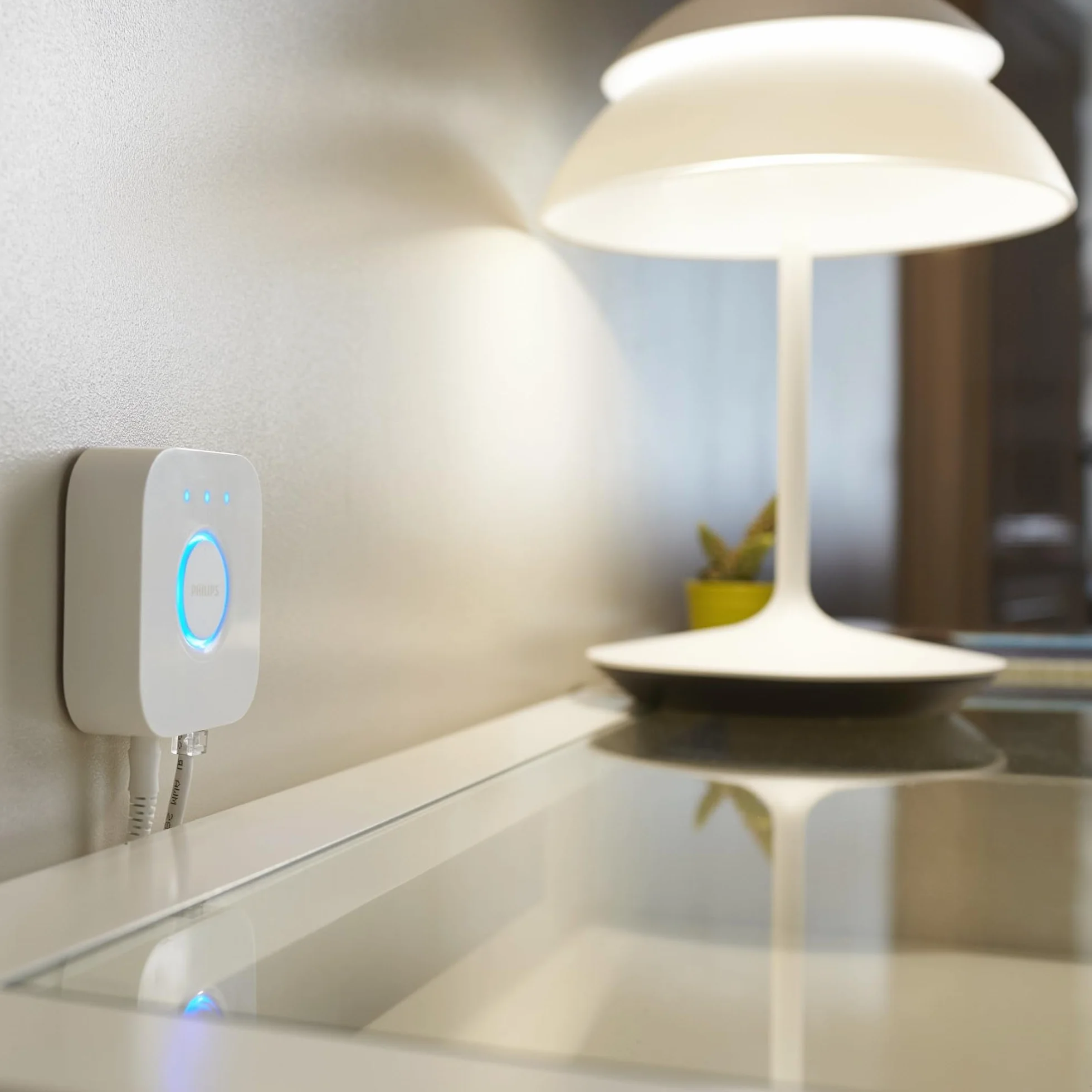 Philips Hue Bridge 2.0 Hub Central Contrôle Éclairage Intelligent Alexa Google Assistant Apple HomeKit