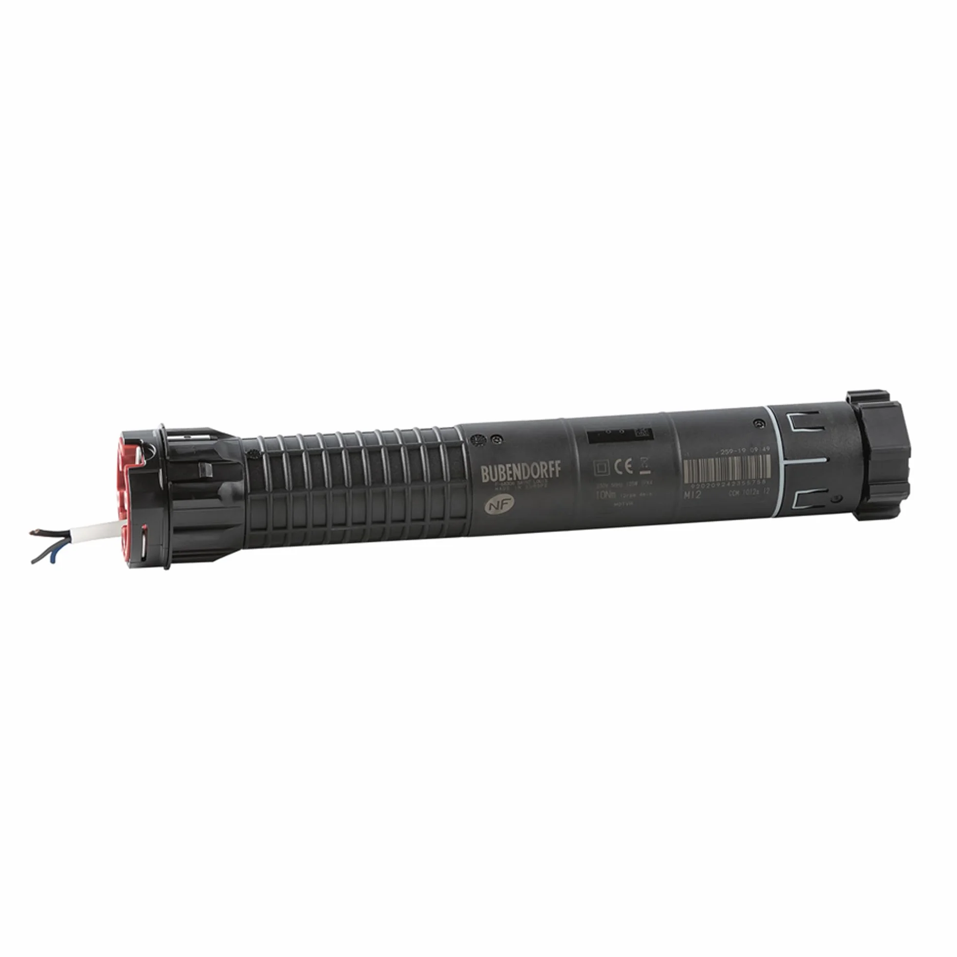 Moteur Bubendorff 10 Nm Filaire Universel MI2 12 RPM Tube Ø60 mm Fins de Course Automatiques Volets Roulants