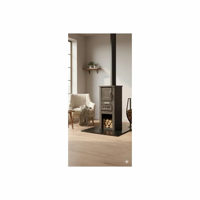 Lima Basic Poêle à bois 6KW