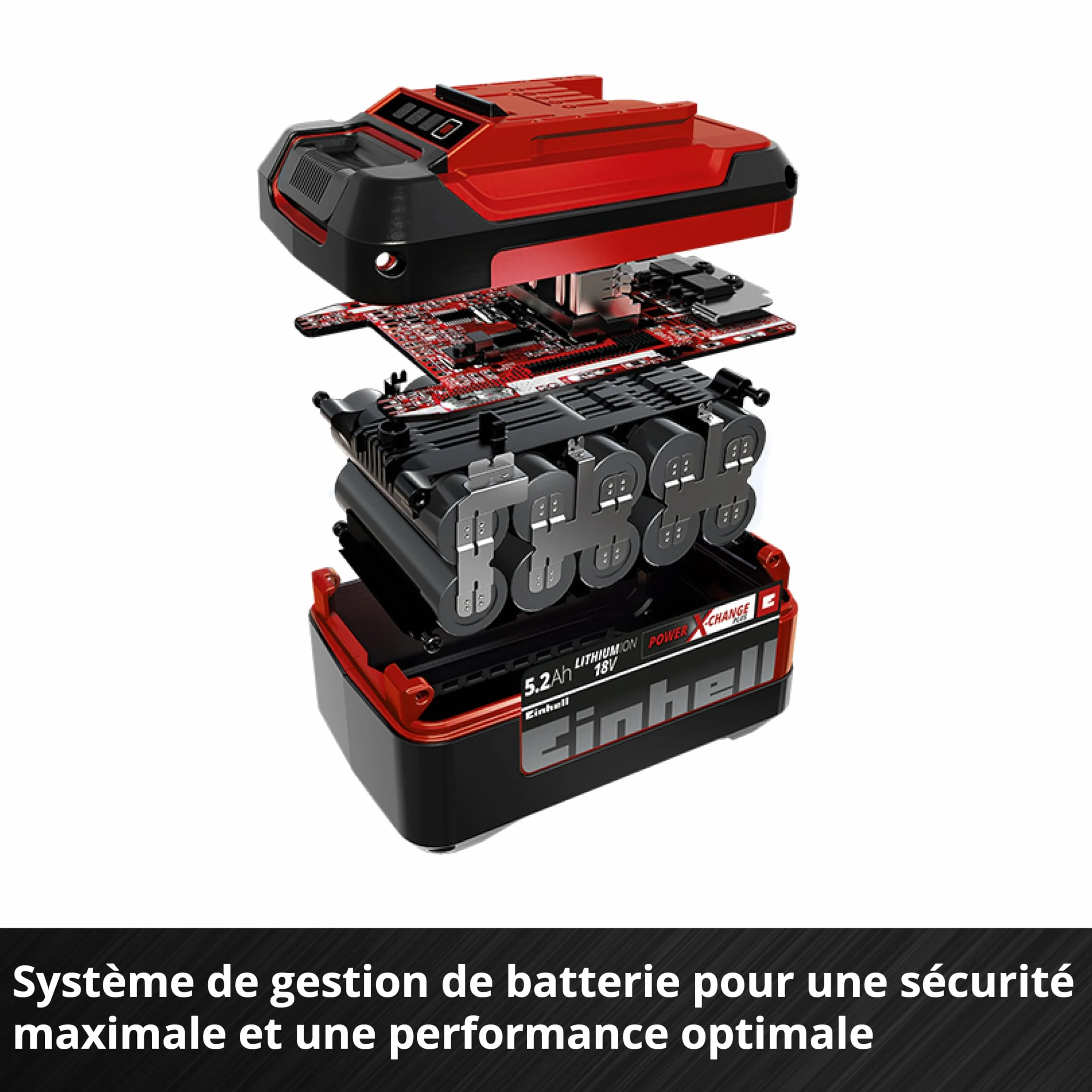 Einhell Power X-Change Double Batterie 5,2 Ah Twinpack 18 V Lithium-ION