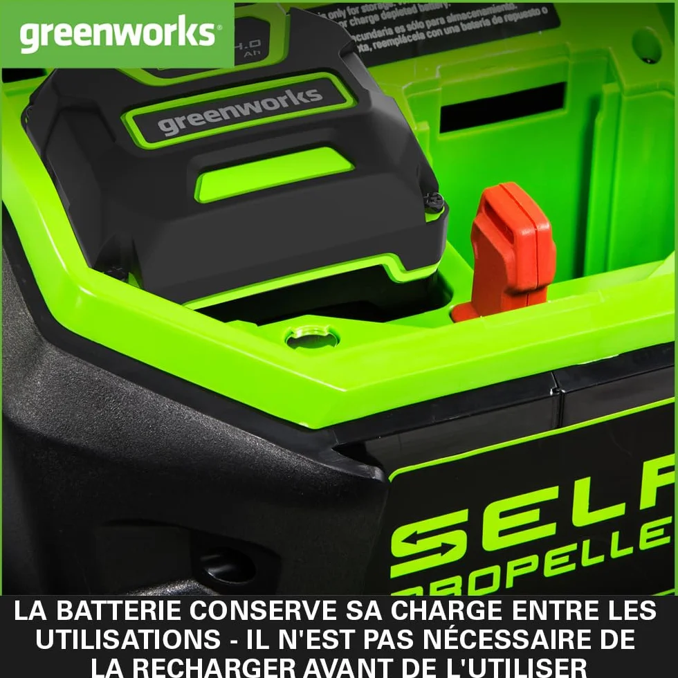Greenworks Lot 2 batteries lithium-ion 40 V 4 Ah G40BK4X