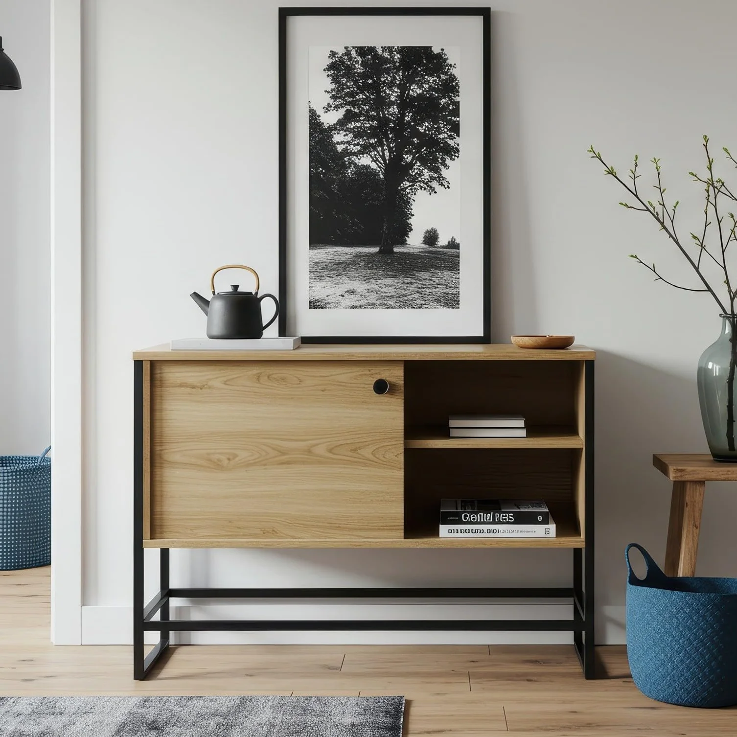 Kit Peinture Effet Bois Chêne Moyen pour Meubles