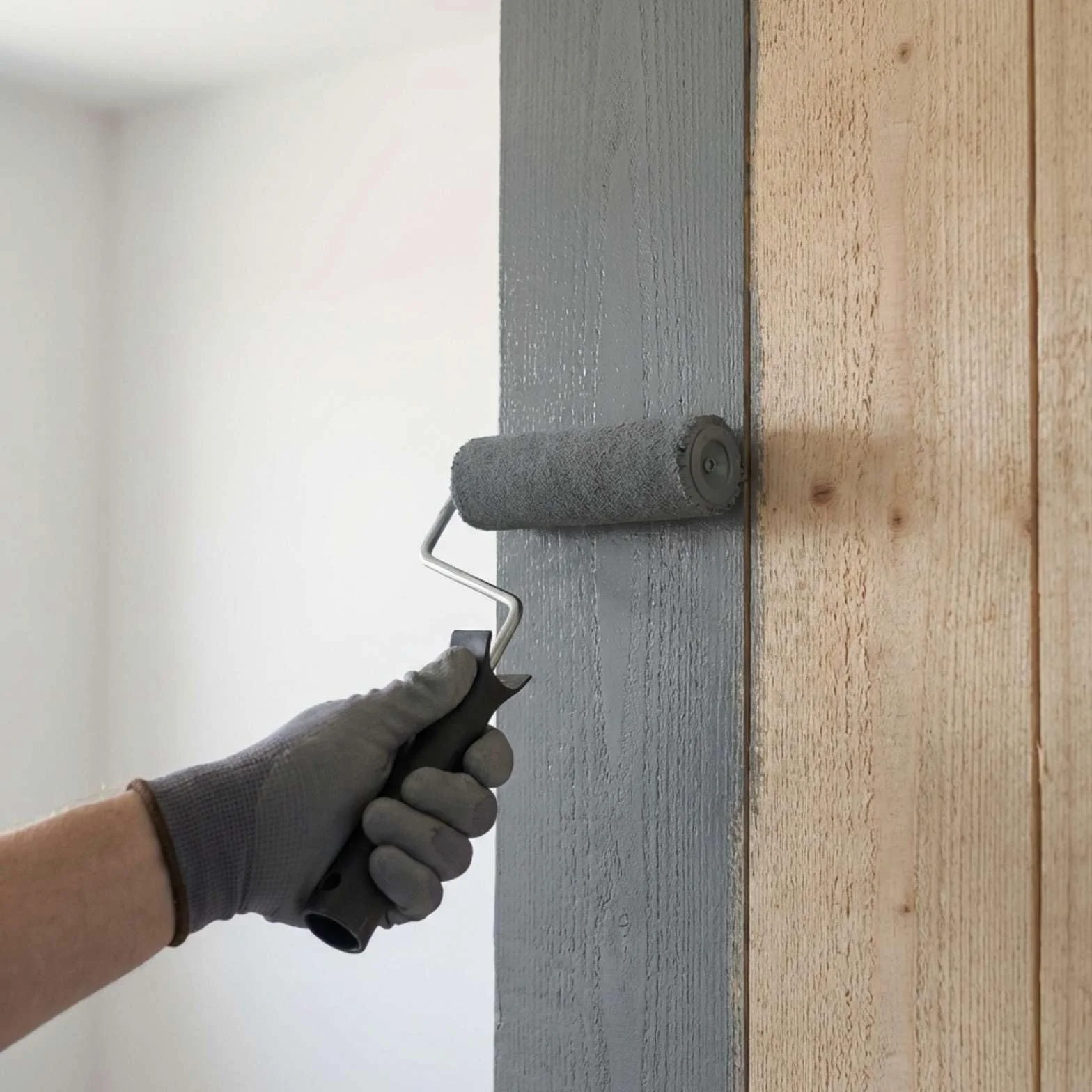 Codeve Bois Appret Bois RAL 7040 Gris Fenêtre 5L Intérieur Extérieur