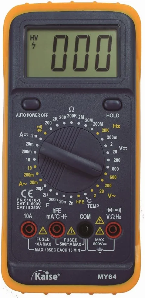 Multimetro Digital MY64 W