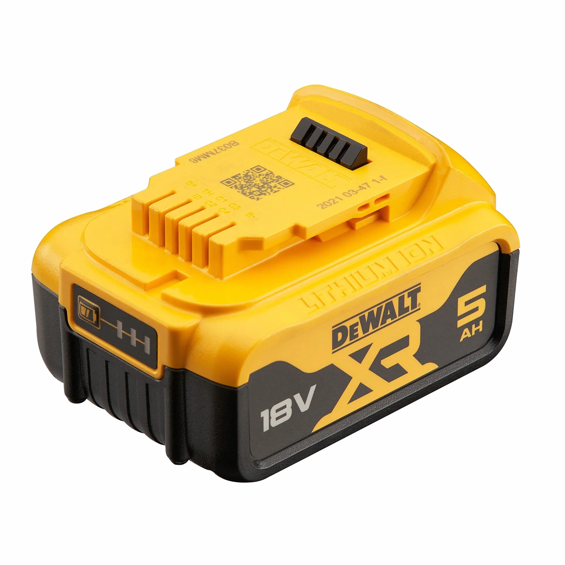 DEWALT Batterie XR 18V 5 Ah Li-Ion DCB184-XJ Compatible Outils XR 18V