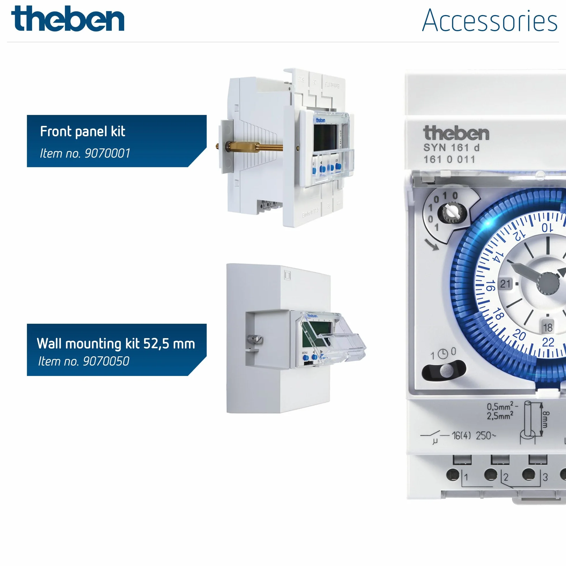 Theben SYN 161d Horloge programmable analogique 1 Canal