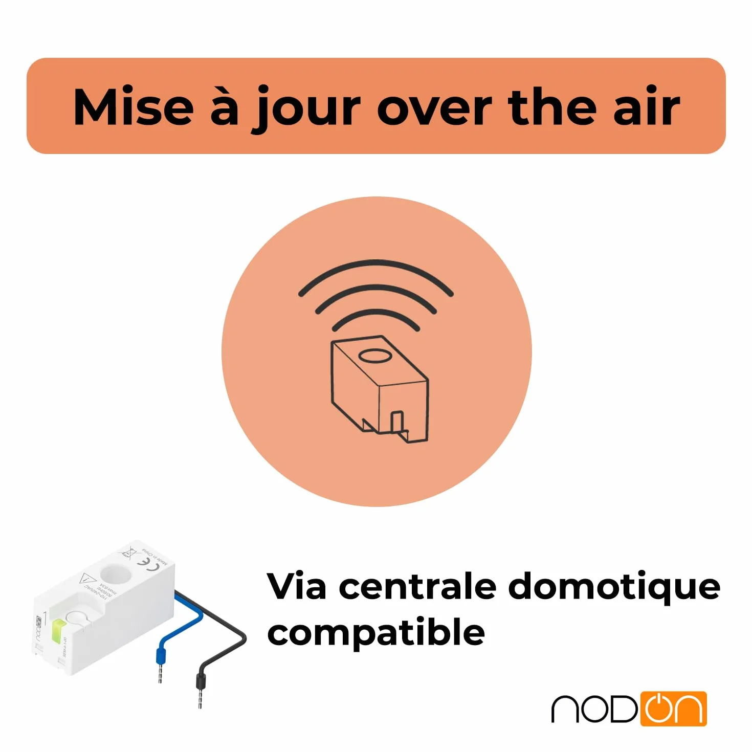 NodOn Compteur Énergie Intelligent Zigbee 3.0 Suivi Consommation Électricité Home Assistant