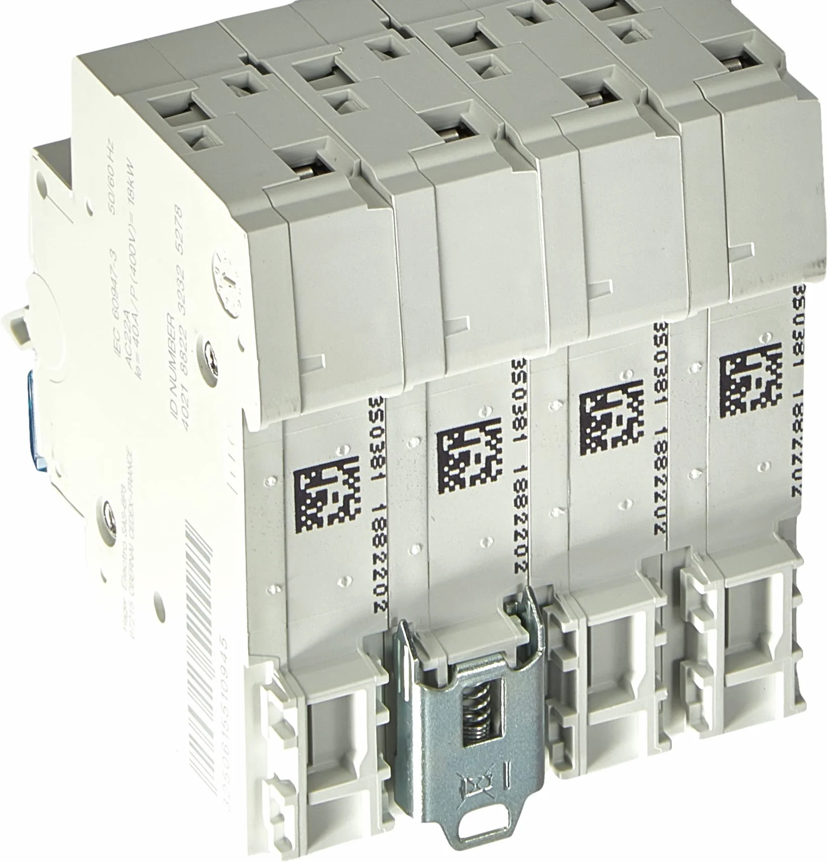Hager SFT440-40 A Inverseur modulaire 4 pôles Triphasé
