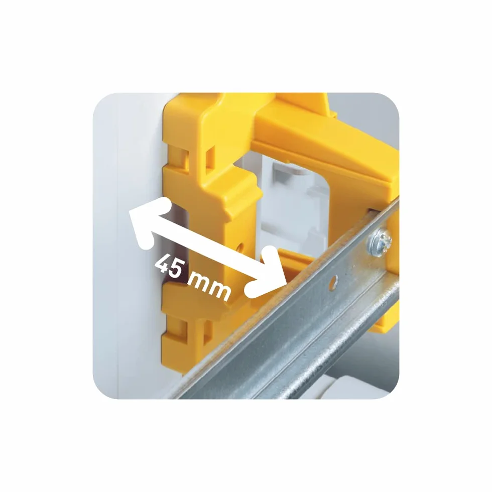 Legrand Plexo Boîte à fusibles en saillie IP65 IK09 1 rangée 12 modules 282 x 340 x 141 mm