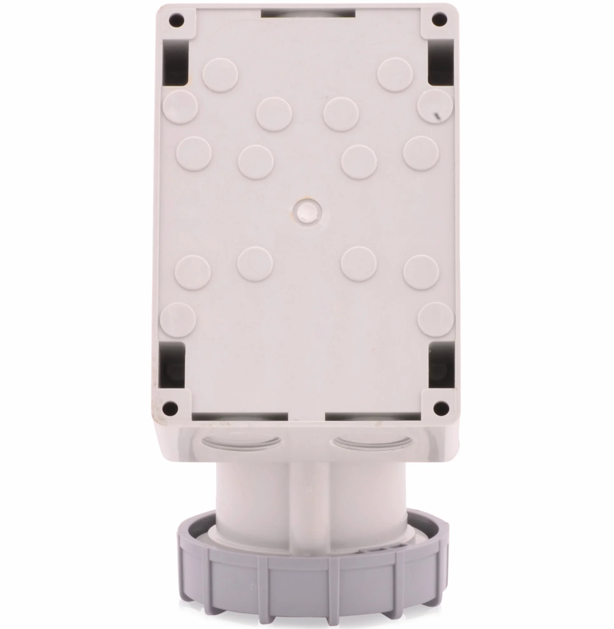 Prise murale CEE 63A 400V IP67 5 pôles 6h rouge/gris IEC60309