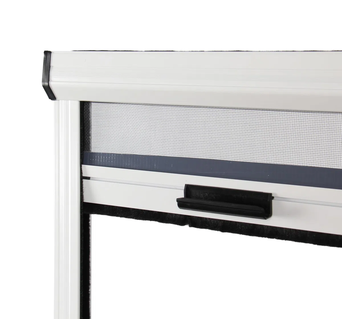 Moustiquaire fenêtre alu recoupable Blanc 1250x1600 mm protection insecte ajustable