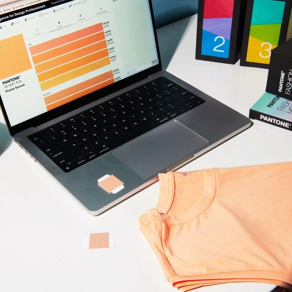 Pantone FHIC400C Cotton Chip Set - Portable Textile Communication Tool with Detachable Samples