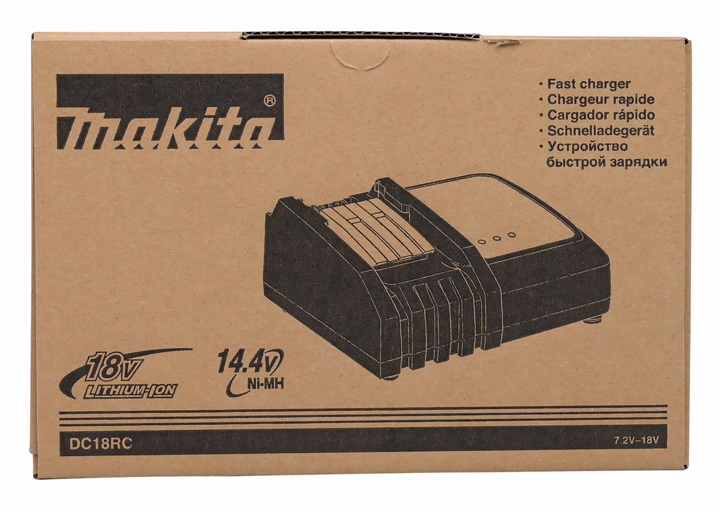 MAKITA CHARGEUR RAPIDE MAKSTAR LI-ION NI-MH 9,6-18 V DC18RC