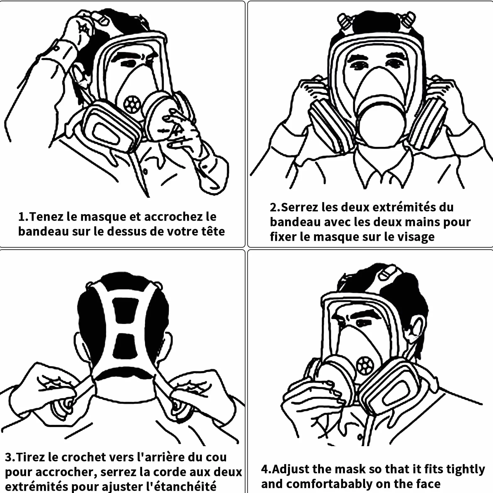 Faburo Protection Respiratoire Réutilisable