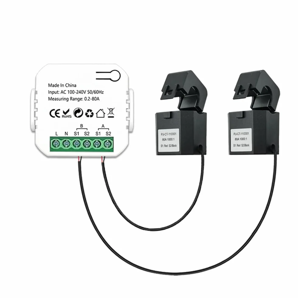 Compteur d'énergie intelligent WiFi solaire photovoltaïque bidirectionnel surveillance consommation production
