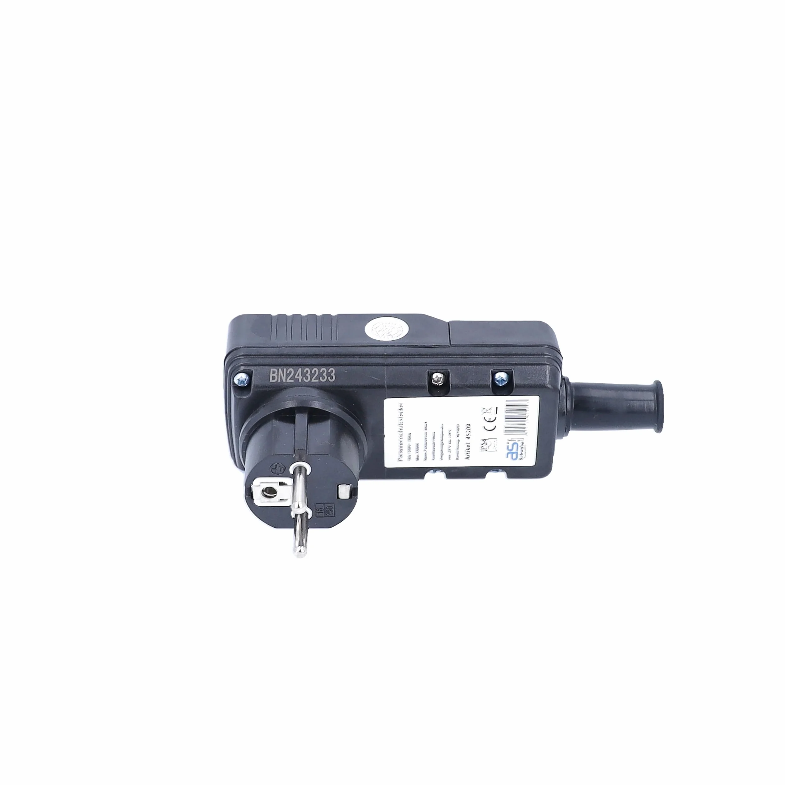 Schwabe Fiche à Interrupteur Différentiel 30 mA 2PT+T 230V 16A IP44