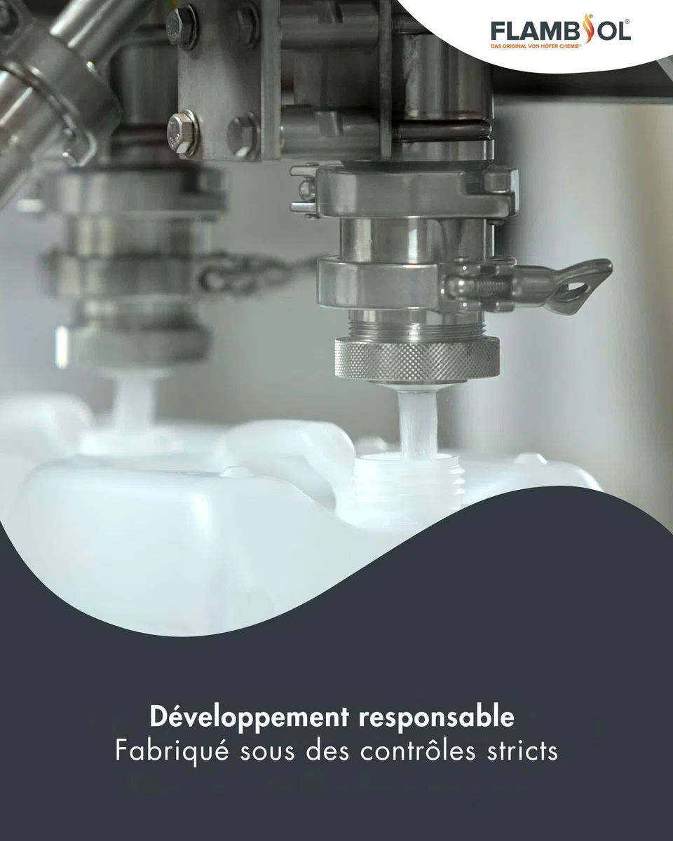 Höfer Chemie Bioéthanol 96,6% Premium 15 x 1 L pour Cheminée