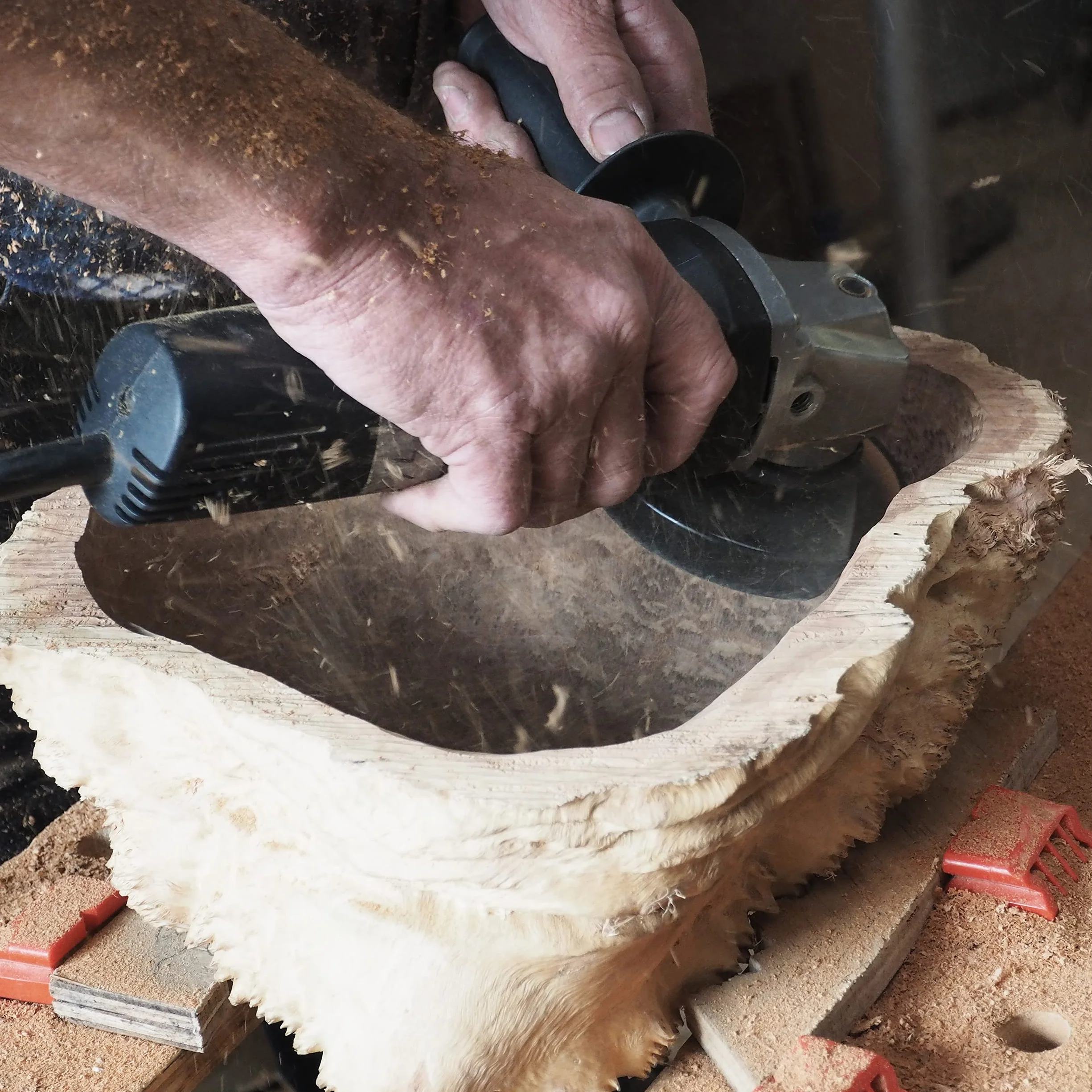 ARBORTECH TURBOPlane™ Lame 100mm Disque de sculpture sur bois en carbure de tungstène pour meuleuse d'angle