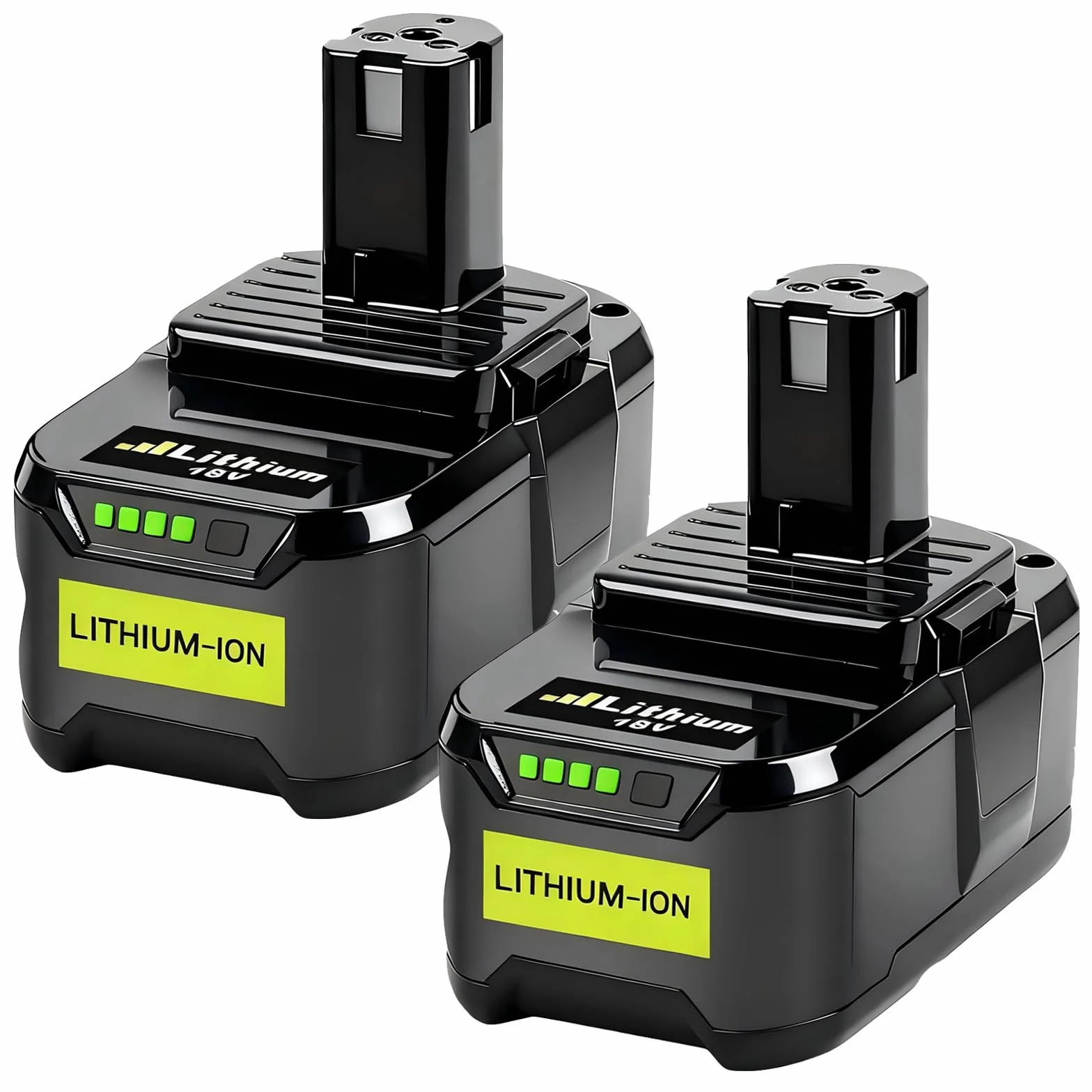 Batteries au Lithium 18V 5.5Ah 5500mAh pour Ryobi P108 RB18L40