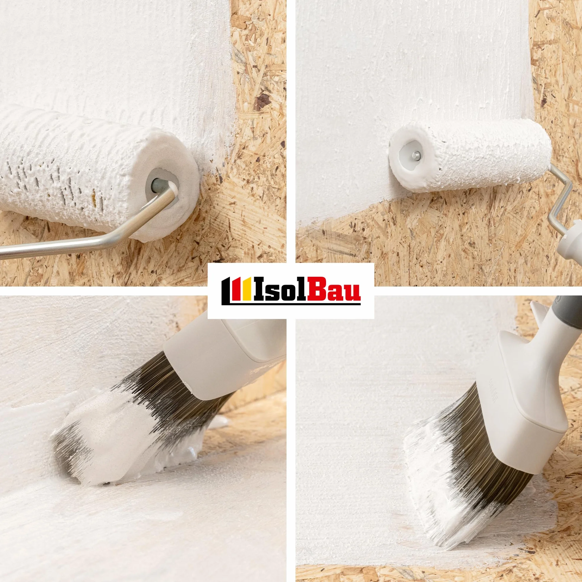 Isolbau Primaire en quartz 15 kg Imperméable résistant au gel intérieur extérieur