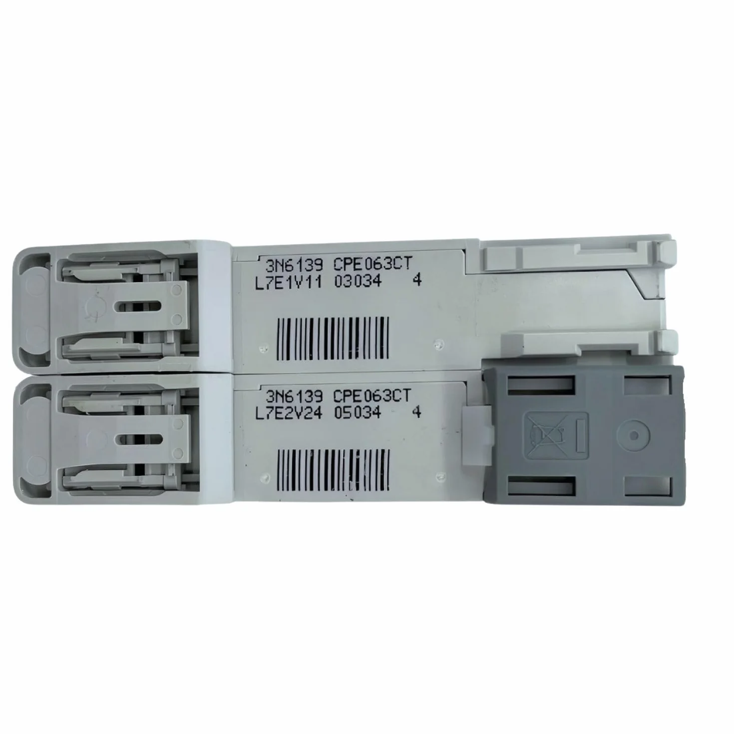 Disjoncteur Hager 2 pôles 63A 6kA Courbe C Vis/Vis