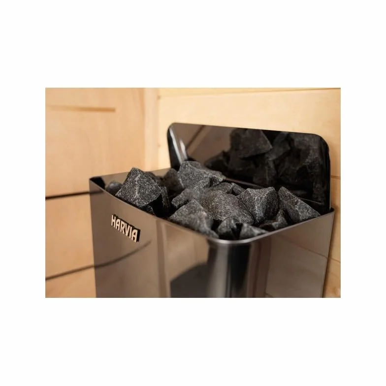 Harvia The Wall Black Steel Poêle pour sauna 4,5 kW