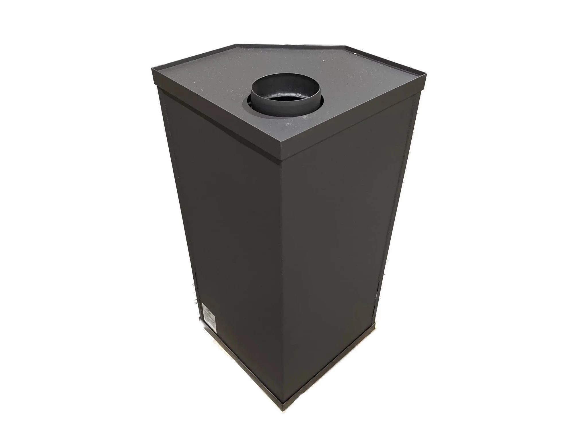 Poêle d'angle Victoria 05 Panama 9,0 kW Gris