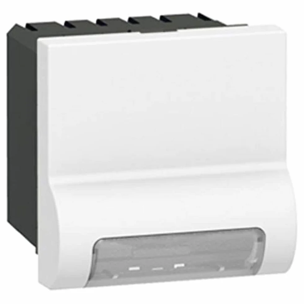 Legrand Mosaic Hublot de Balisage 2 Modules, Blanc