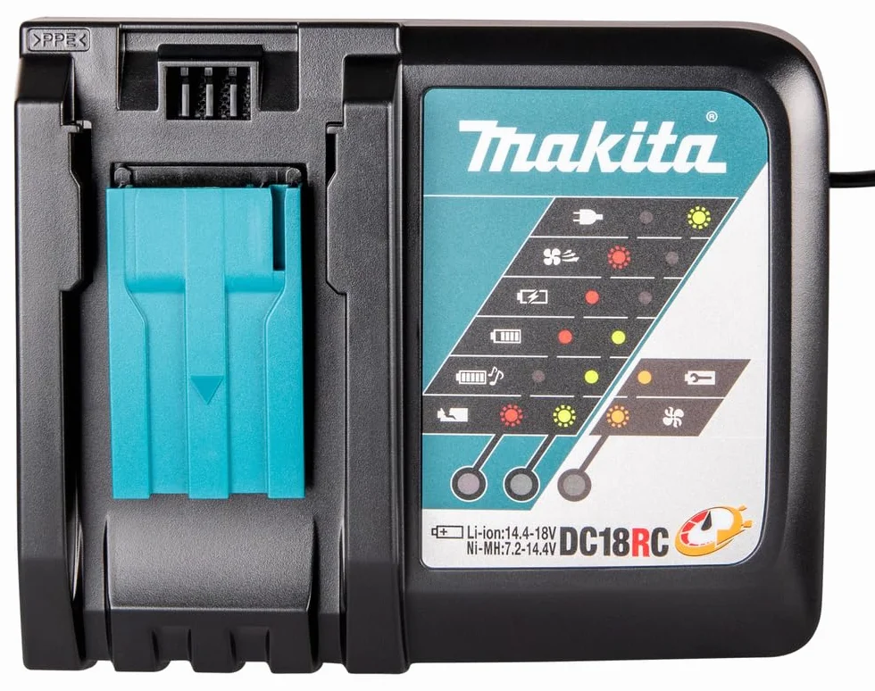 MAKITA CHARGEUR RAPIDE MAKSTAR LI-ION NI-MH 9,6-18 V DC18RC