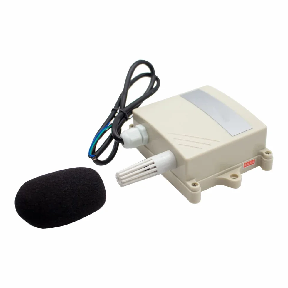 Toplionace Compteur de Bruit IP65 30-120DB Capteur Sonore Surveillance en Ligne Détecteur de Niveau Sonore RS485