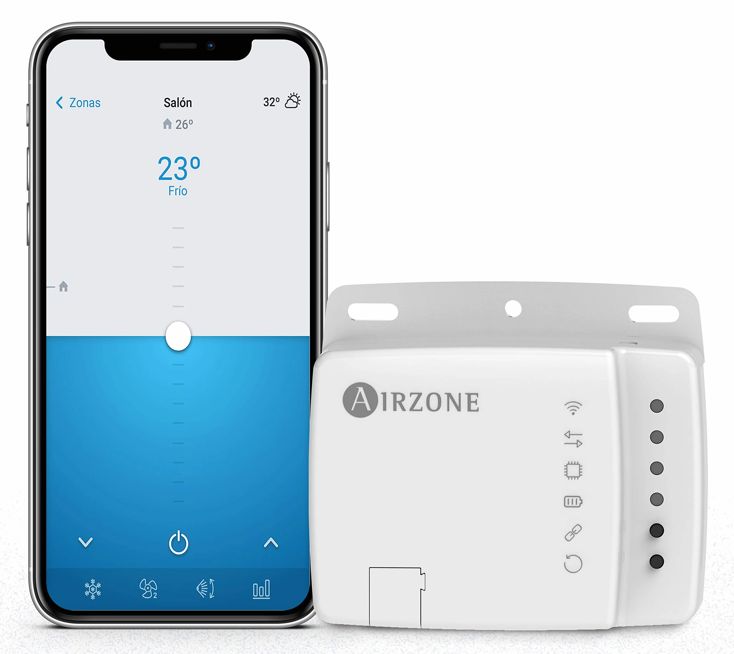 AIRZONE Contrôle WiFi Aidoo pour climatisation Compatible DAIKIN Sky Air VRV AZAI6WSCDA1 Télécommande Programmation Application Google Home Alexa