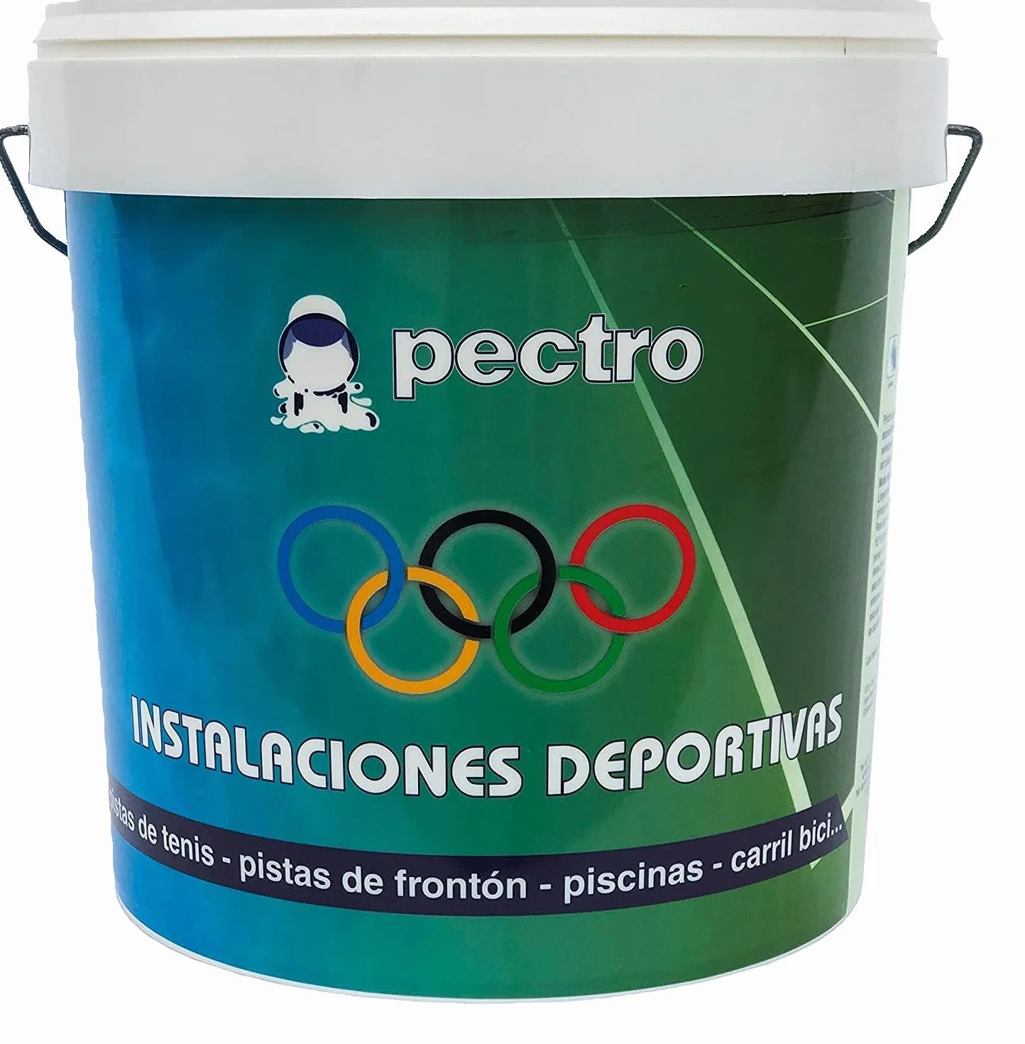 PECTRO Peinture Sol Garage Béton 4L Résine Extérieur Intérieur Haute Résistance Gris